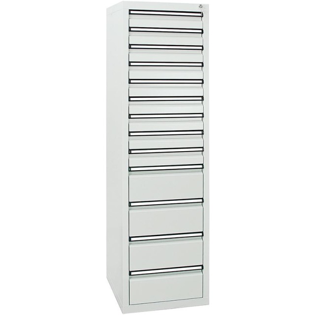 Schubladenschrank, 1800x500x500 mm, Schubladen 9x 100/4x 200 mm Produktbild img1 L