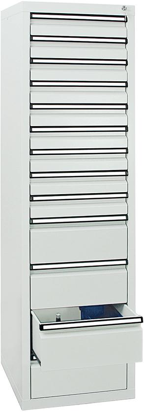 Schubladenschrank, 1800x500x500 mm, Schubladen 9x 100/4x 200 mm Produktbild img2 L