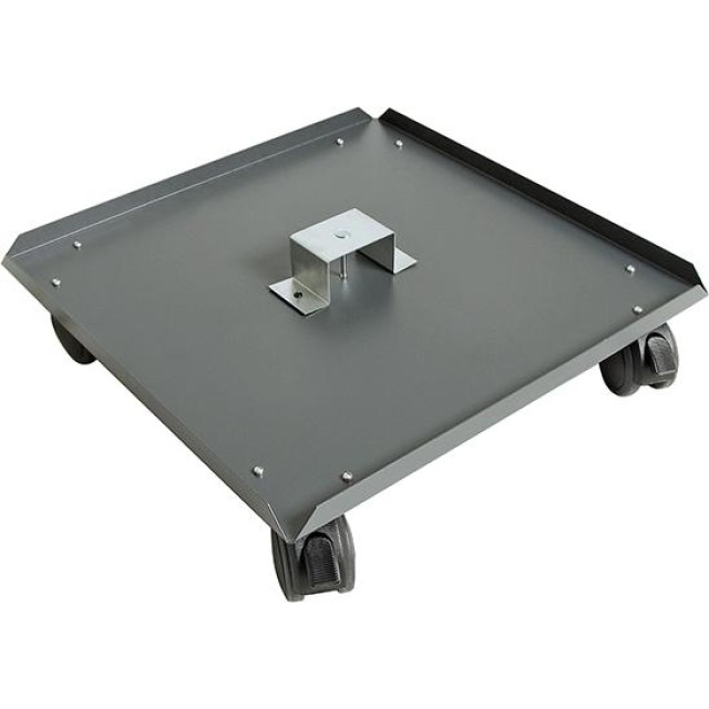 Rollenuntersatz D75 mm RAL 7016 4 Lenkrollen stumpf Produktbild img1 L