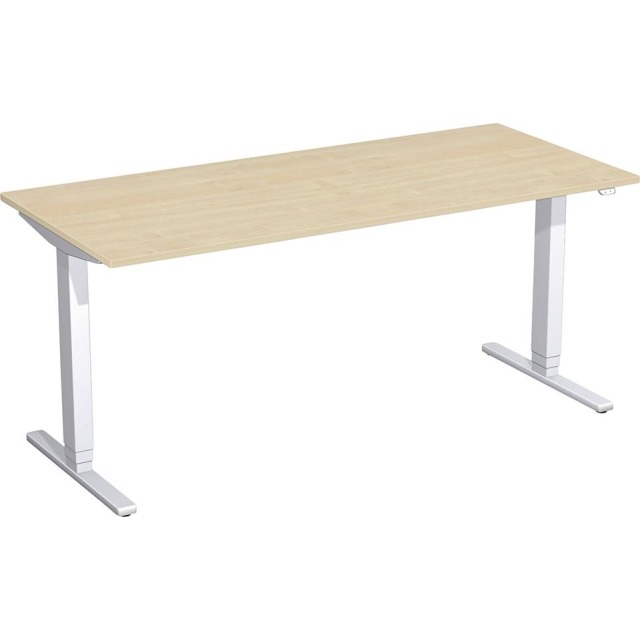 Schreibtisch Typ Flex, HxBxT: 650–1250x1800x800 mm Produktbild img1 L