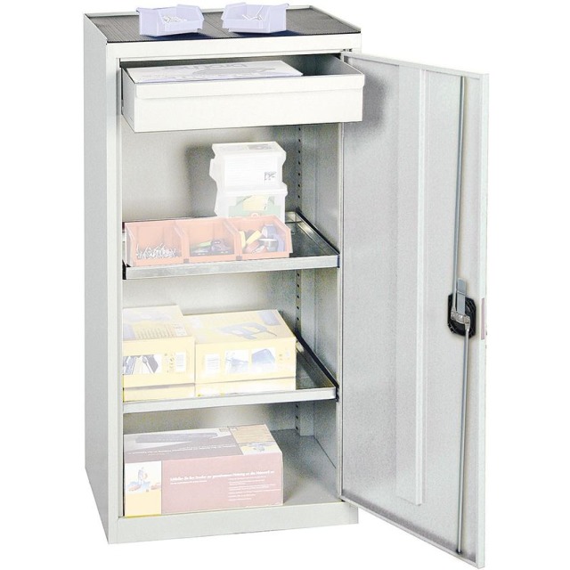 Werkzeug- und Materialschrank Serie 2000, 1 Schublade, 2 Fachböden Produktbild img1 L