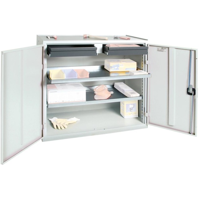 Werkzeug- und Materialschrank Serie 3000, 2 Schubladen, 2 Wannenböden Produktbild img1 L