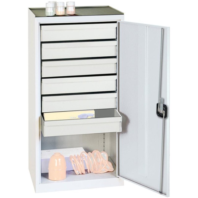 Werkzeug- und Materialschrank Serie 2000, 6 Schubladen Produktbild img1 L