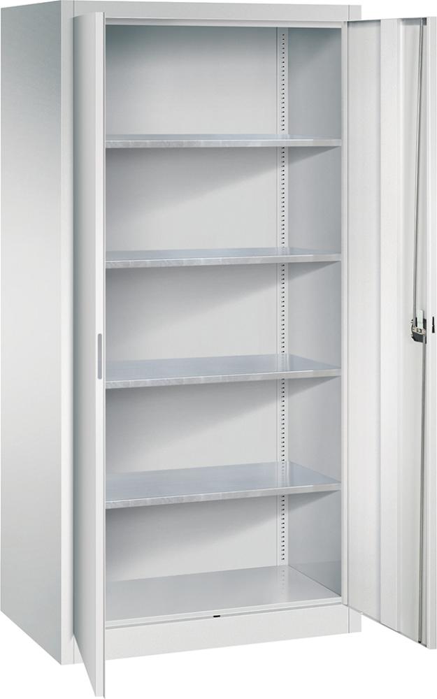 Schwerlast-Flügeltürenschrank, Maße HxBxT: 1950x930x600 mm Produktbild img2 L