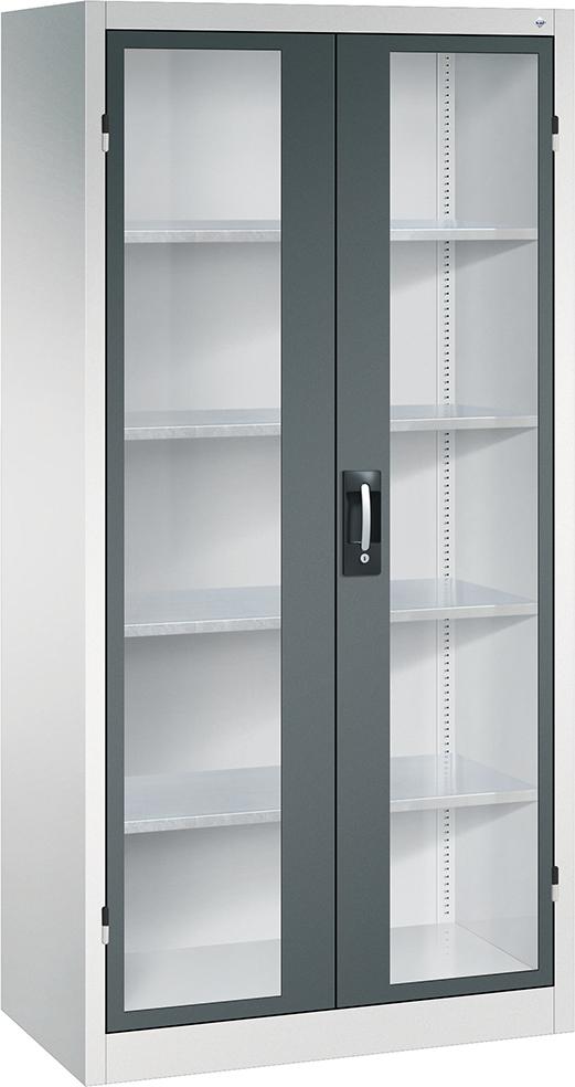 Werkzeug- und Materialschrank (RAL 7035/7016) mit 4 verstellbaren Einlegeböden Produktbild img1 L