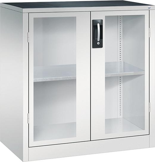 Schwerlast-Beistellschrank, mit Flügeltüren, RAL 7035/7035 Produktbild img1 L