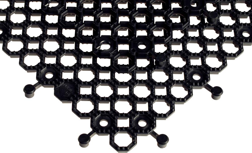 Bodenrost YOGA GRIP Ultra schwarz B50xT50 cm Produktbild img4 L
