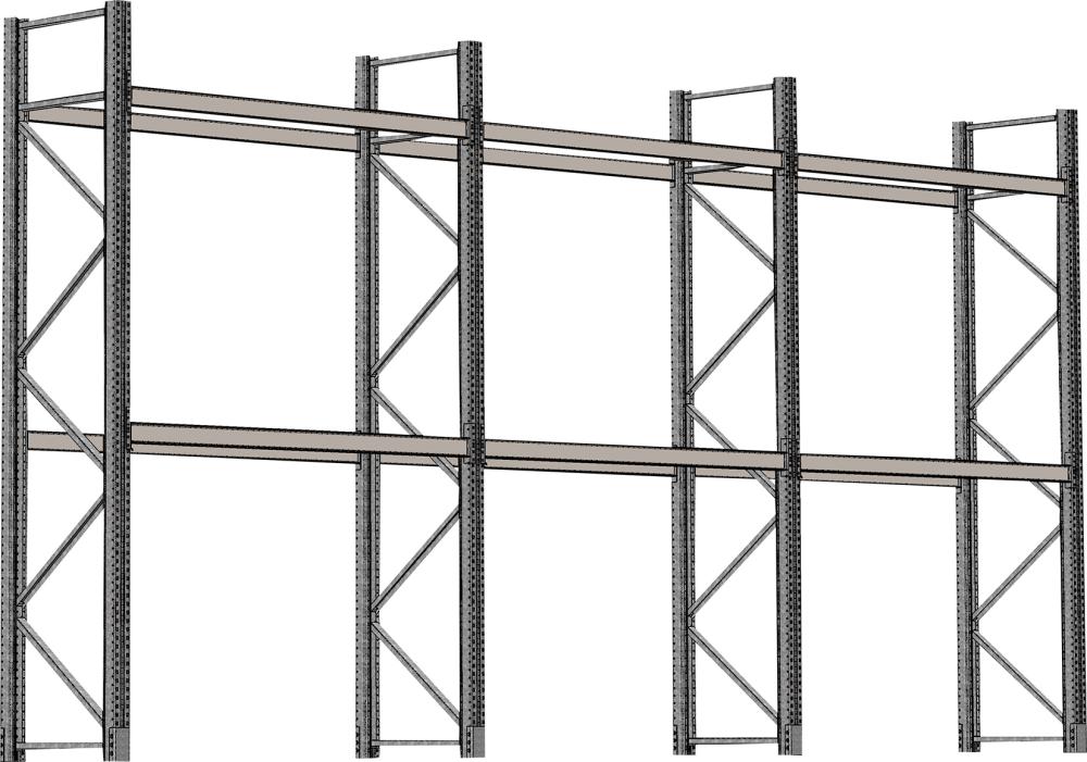 Palettenregal (Starterset), feuerverzinkt Produktbild img1 L