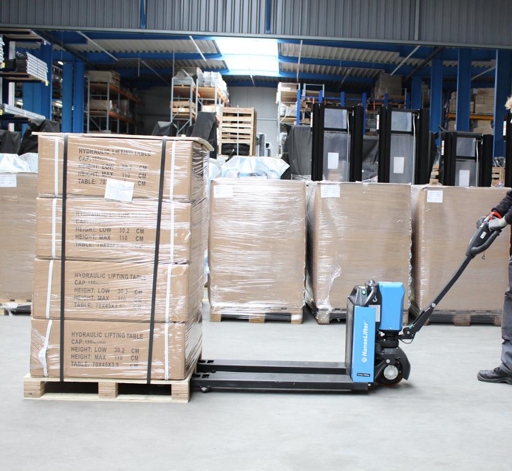 Elektro-Hubwagen Lithium-Ionen 1.500 kg Tragfähigkeit Produktbild img8 L