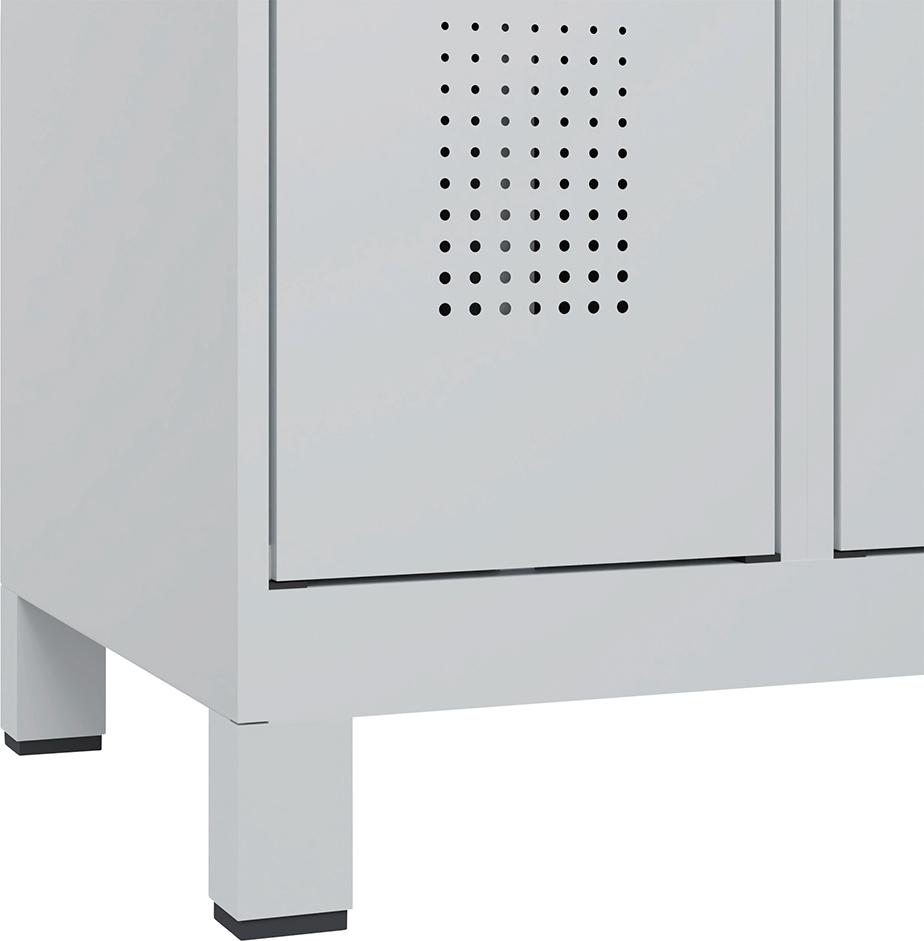 Garderobenschrank Evolo PLUS mit Füßen Produktbild img3 L