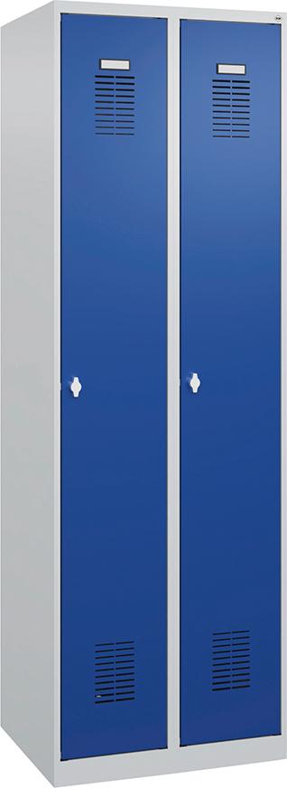 Garderobenschrank, RAL 7035/5010 Produktbild img2 L