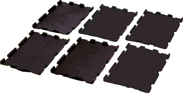 Klappdeckel mit Scharnier für Schwerlast-Transport-Stapelkasten Produktbild img1 L