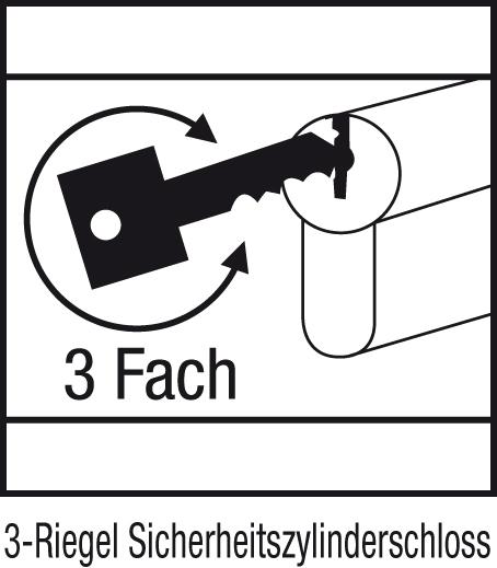 Schwerlastschrank ohne Mittelwand, mit 3 Schubladen FH 120 mm Produktbild img7 L