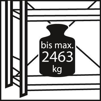 Palettenregal Set 3000x5658x1100, 800 kg Produktbild img2 L