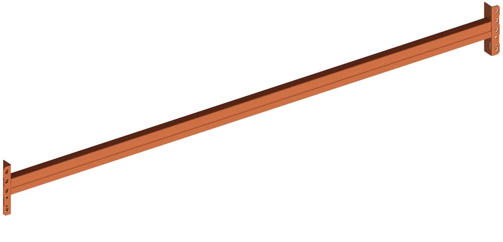 Holme (RAL 2001 rotorange) für Palettenregal META MULTIPAL Produktbild img3 L