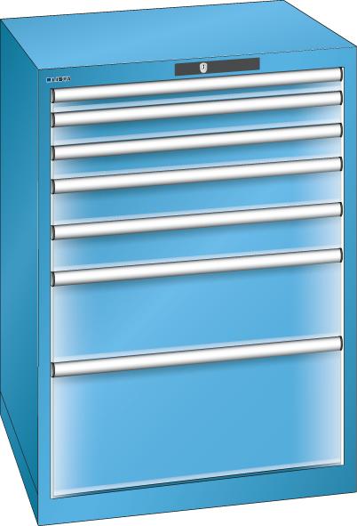 Schubladenschrank EDGE LINE Produktbild img4 L