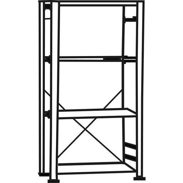 Steckregalsystem-CLIP-SET 150, verzinkt Produktbild img2 L