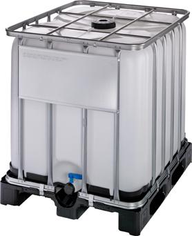 Palettencontainer IBC auf Kunststoffpalette Produktbild img2 L