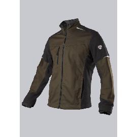 BP Hybrid-Arbeitsjacke 1992-570-48 braun/schwarz Produktbild