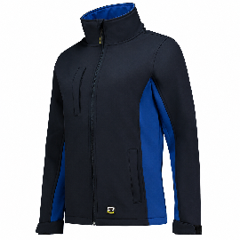 Tricorp Softshelljacke Bicolor Damen 402008 Navy-Royalblue Produktbild