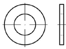 DIN 125 Stahl 140 HV A 2,5 S Produktbild
