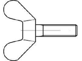 DIN 316 Messing M 6 x 20 Ms S Produktbild