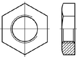 DIN 431 A 4 B G 1/8 SW 19 A 4 S Produktbild