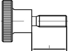 DIN 464 Stahl M 10 x 20 S Produktbild