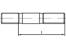 DIN 835 A 4 M 16 x 50 A 4 S Produktbild