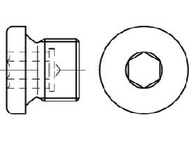 DIN 908 Stahl G 1/2 A galv. verzinkt gal Zn S Produktbild