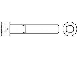 DIN 912 10.9 M 8 x 20 S Produktbild