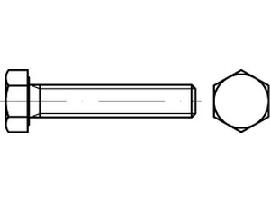 DIN 933 10.9 M 10 x 65 S Produktbild