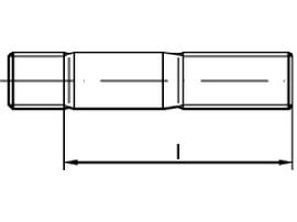DIN 939 A 4 M 12 x 55 A 4 S Produktbild