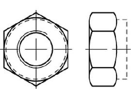 ISO 10511 Messing M 12 S Produktbild