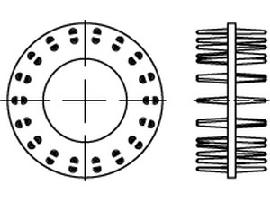 DIN 1052 Holzverbinder GT Typ D, gal Zn, zweis., 95 ÜH gal Zn S Produktbild