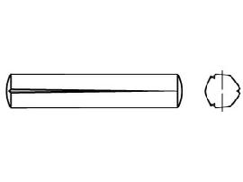 DIN 1471 Stahl 2,5 x 12 S Produktbild