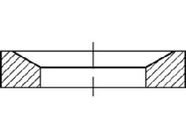 DIN 6319 St. einsatzgehärtet D 42 galv. verzinkt, getempert gal Zn S Produktbild