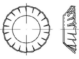 DIN 6798 1.4310 V 13 rostfrei S Produktbild