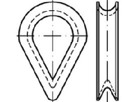 DIN 6899 Stahl BF 3,5 / RW 4 galv. verzinkt gal Zn S Produktbild
