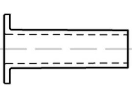 DIN 7338 Kupfer C 5 x 12 Cu S Produktbild