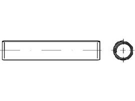 DIN 7343 1.4310 2,5 x 5 rostfrei S Produktbild