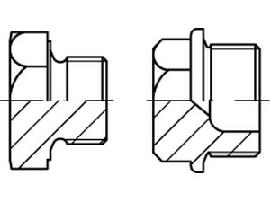 DIN 7604 Stahl A M 26 x 1,5 galv. verzinkt gal Zn S Produktbild