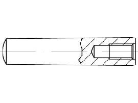 DIN 7978 Stahl A 6 x 70 S Produktbild