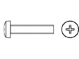 DIN 7985 A 2 M 5 x 40 -H A 2 K Produktbild