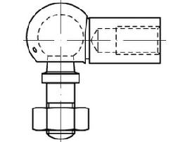 DIN 71802 Stahl AS 8 - M 5 galv. verzinkt gal Zn S Produktbild