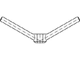 DIN 80701 Messing M 24 Ms S Produktbild