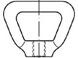 DIN 80704 A 4 M 12 A 4 S Produktbild