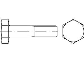 EN 14399 -4 10.9 M 16 x 90 Sechskantschrauben, K1, -AF- S Produktbild