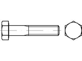 ISO 4014 8.8 M 20 x 65 S Produktbild
