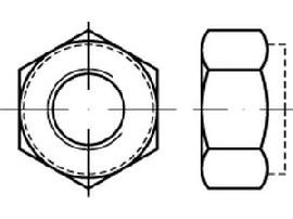 ISO 7040 A 2 M 5 A 2 S Produktbild